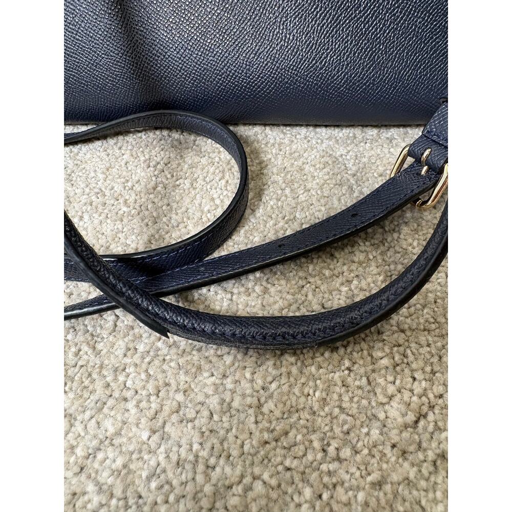 Coach Navy Christie Carry- All Handbag - Picture 13 of 14